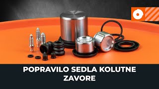 Menjava Komplet Za Popravilo Sedlo Kolutne Zavore naredi sam - video na spletu