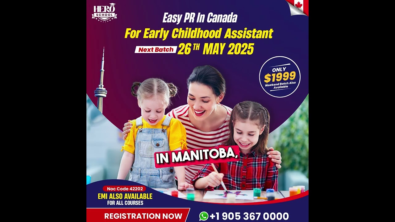 Is early childhood education assistant in demand in Canada?