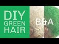 how to use vibrant green coloring conditioner