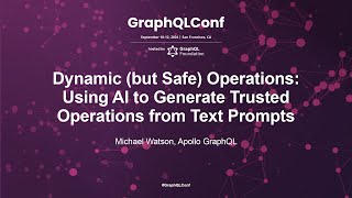 Famous Dynamic, Safe Ops Using AI to Generate Trusted Operations from Text Prompts - Michael Watson, Apollo Profile