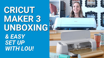 Cricut Maker 3 - Unboxing and Set Up