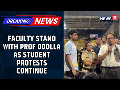 IIT Bombay Faculty Backs Professor Doolla | Students Demand Suspension Amid Protests | News18