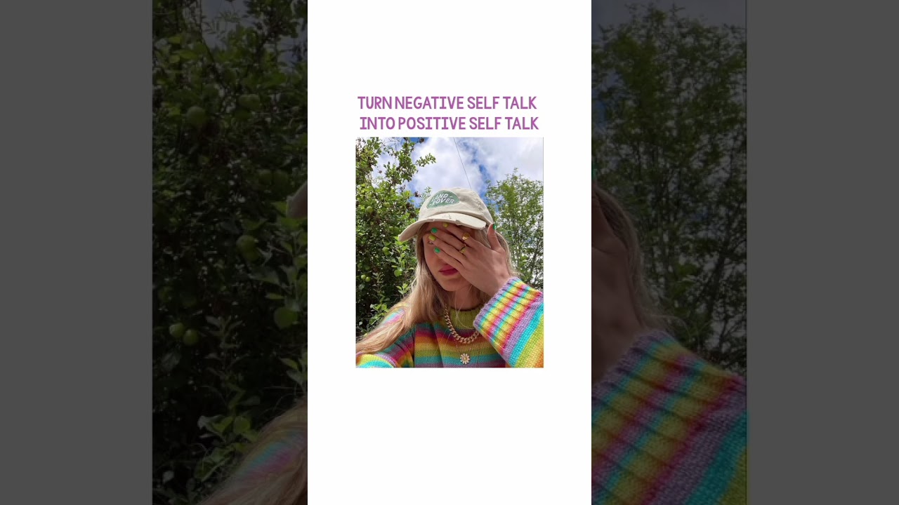 how to challenge negative self talk 