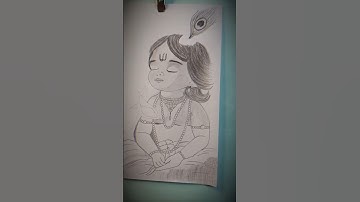 Little krishna drawing / pencil sketch / #art #pencil #pencildrawings #drawing #realisticpencil
