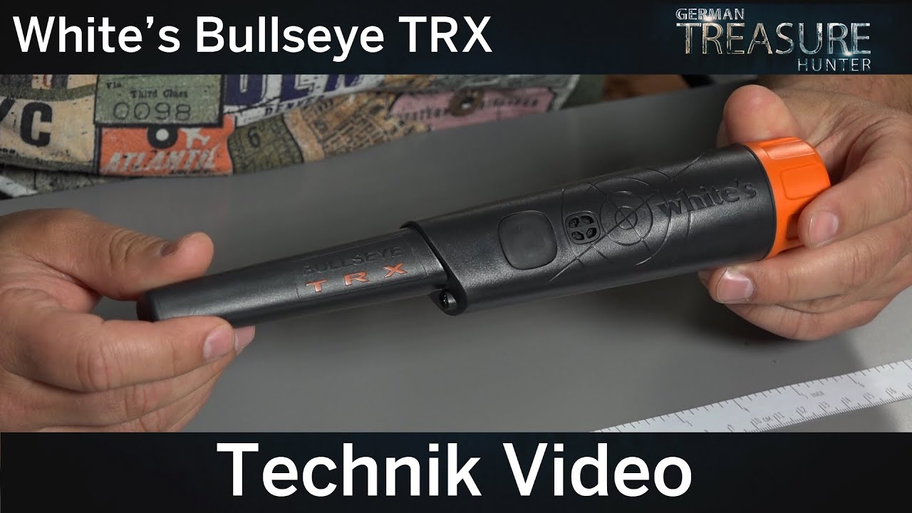 Whites Bullseye TRX-3 Profi Pinpointer > Bis 3 Meter Wasserdicht 