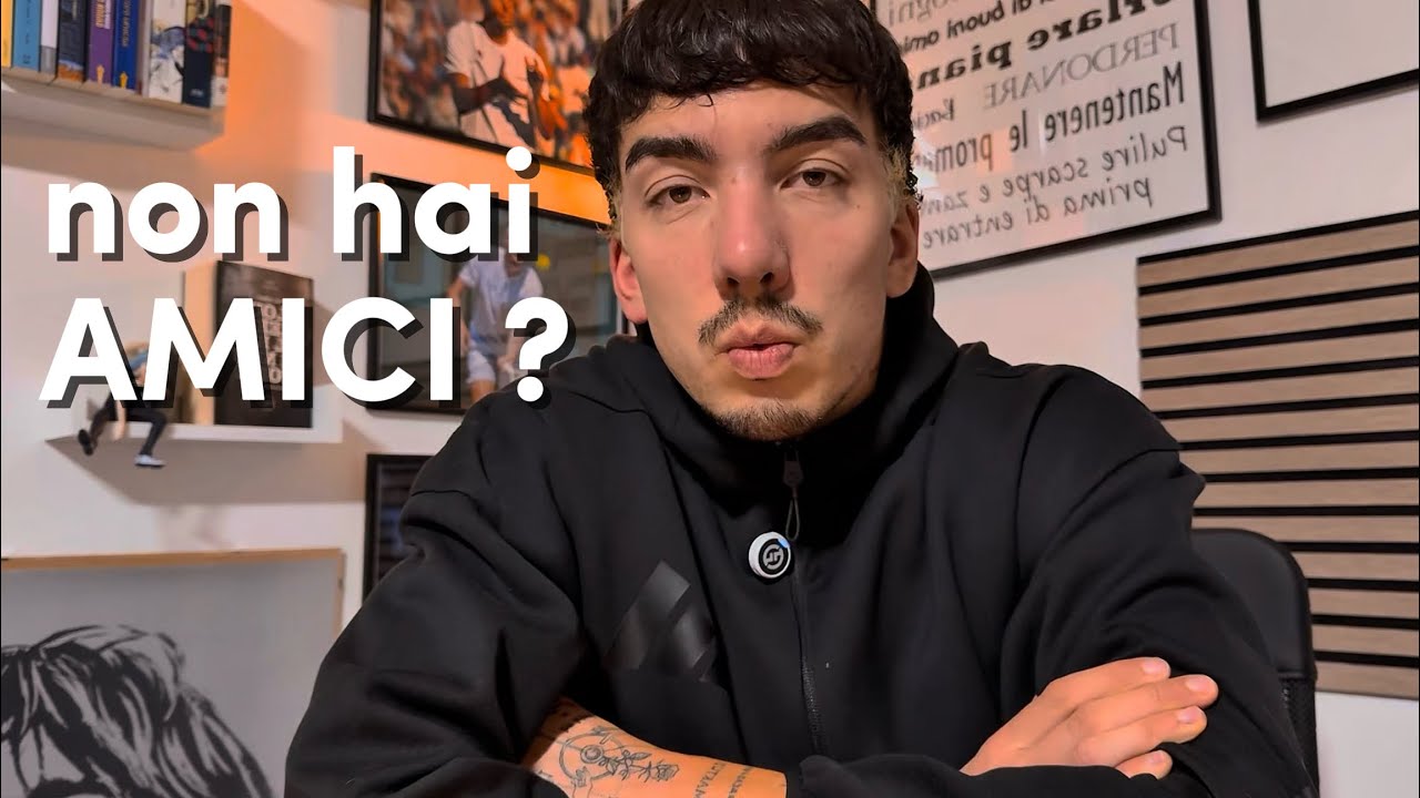 Se hai pochi amici, questo video fa al caso tuo.