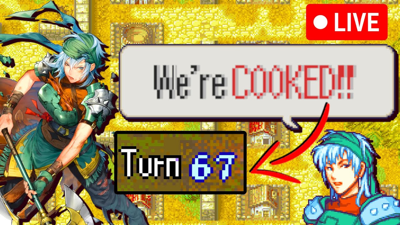 Echidna Carry?! - Fire Emblem 6 Stream