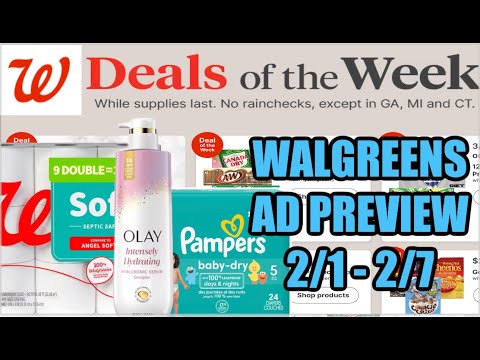 Walgreens Ad Preview (2/1 - 2/7)