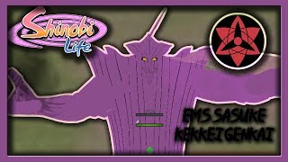 New Free Sasuke Ems Kekkei Genkai Is Very Op Roblox Shinobi Life Oa 1 55 Youtube - awesome kekkei genkai roblox shinobi life episode 1