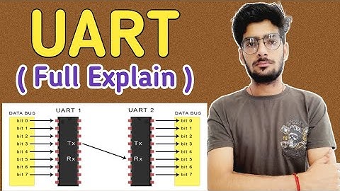 UART (Universal Asynchronous Receiver Transmitter) full explained in hindi |