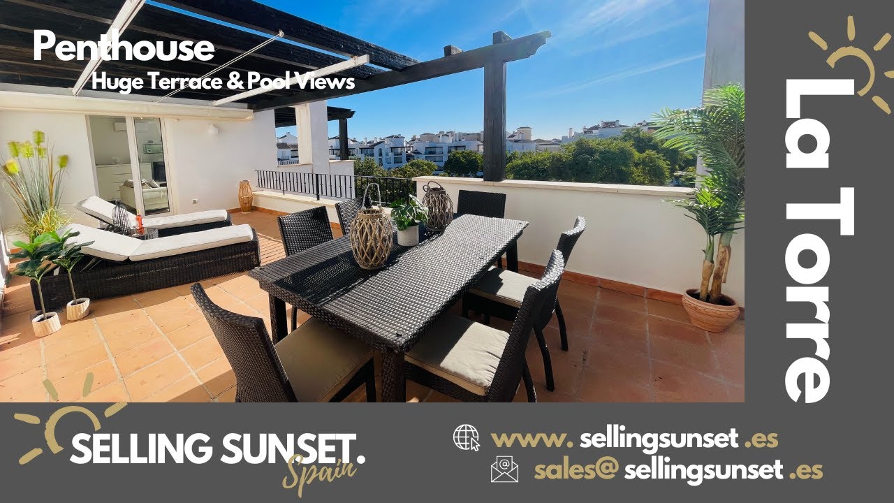 Продажа Sunset, Испания, Мурсия — потрясающий пентхаус на гольф-курорте La Torre