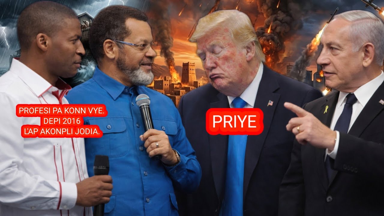 Sa gen 10 lane Bishop Grégory te bay Profesi saa sou prezidan Trump se Jodia l'ap akonpli.