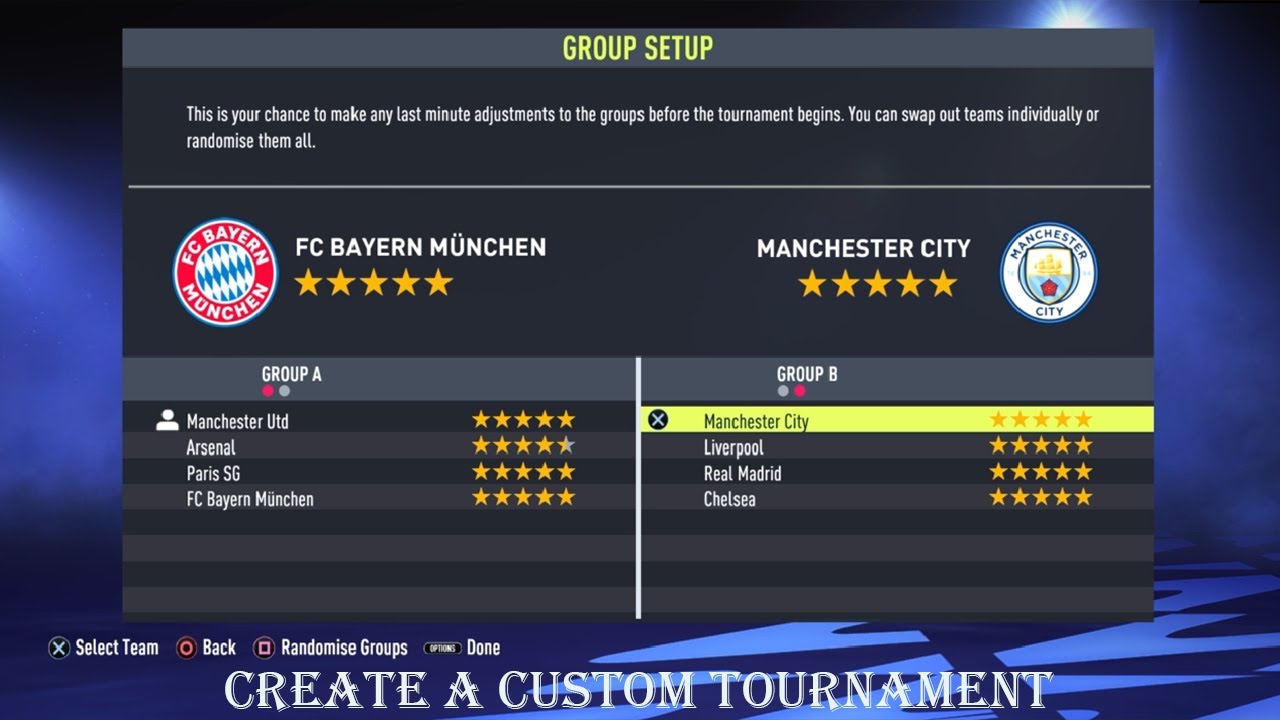 FIFA 22 Tournaments (Tournament Mode) – FIFPlay