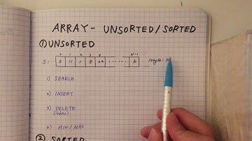 중간바보도 배우는 알고리즘 8강 - Unsorted Array ( 배열 1탄 )