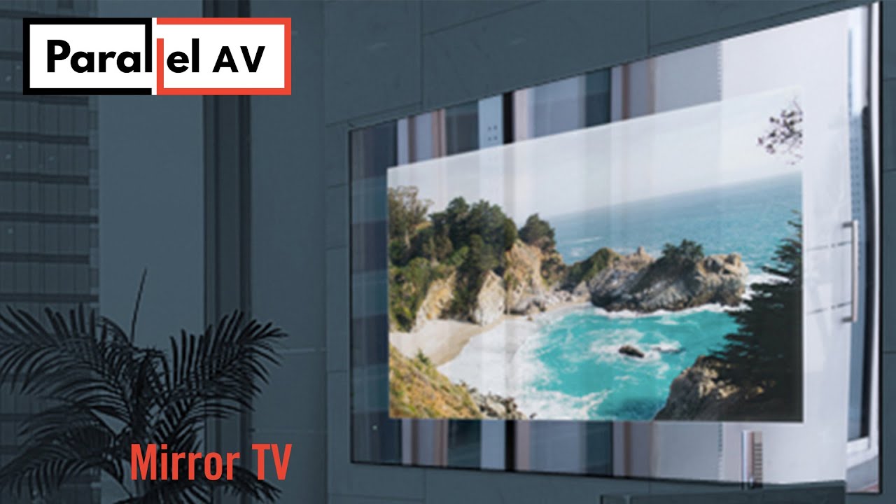 Parallel AV Waterproof Smart Mirror TV // 75" video thumbnail