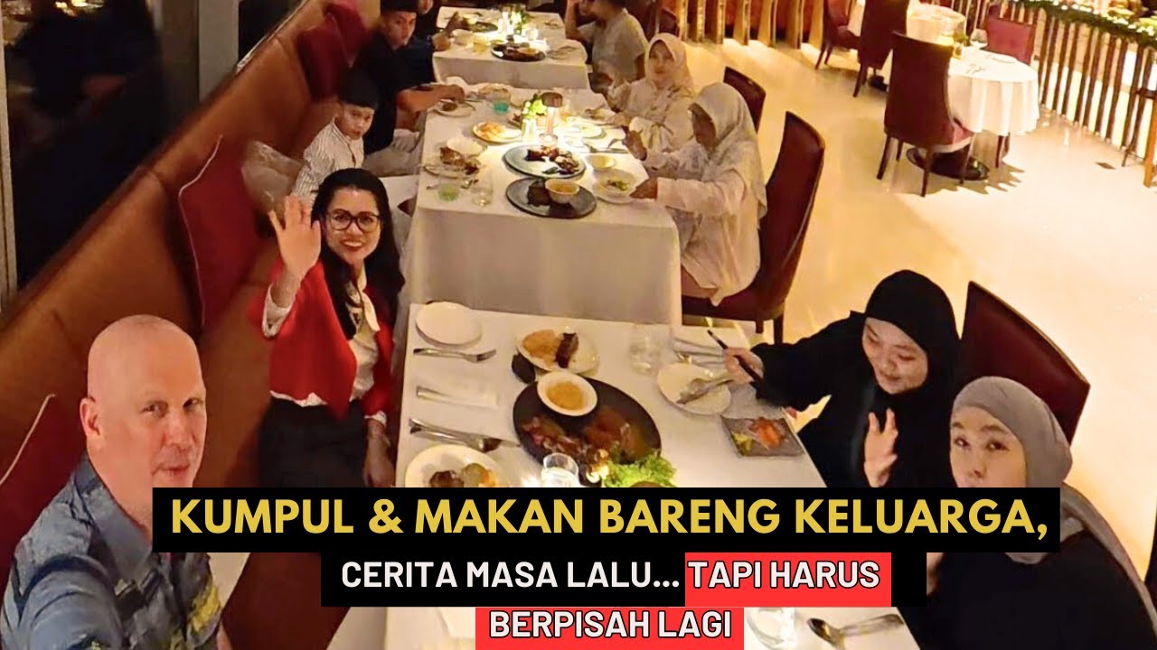 Kumpul & Makan Bareng Keluarga di Indonesia, Cerita Masa Lalu… Tapi Harus Berpisah Lagi