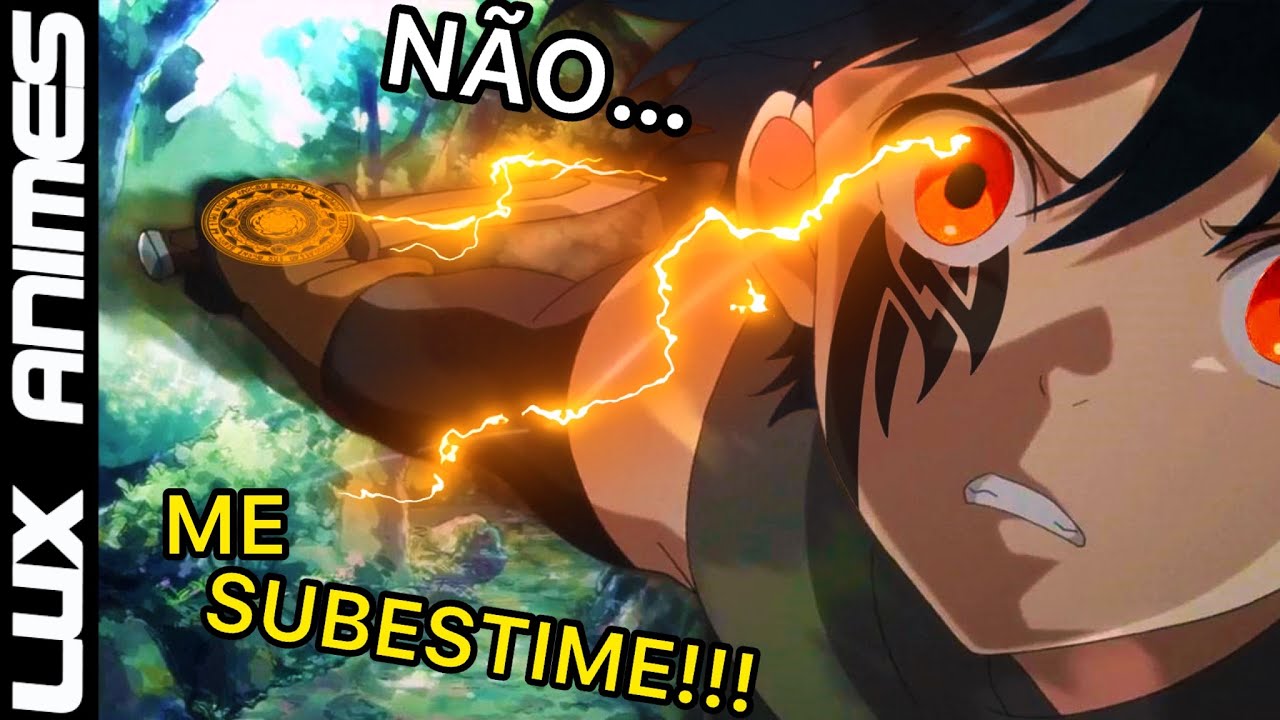 🌎6 ANIMES ISEKAI DESCONHECIDOS ONDE O PROTAGONISTA É ULTRA PODEROSO EM UM  NOVO MUNDO DE FANTASIA🌎 