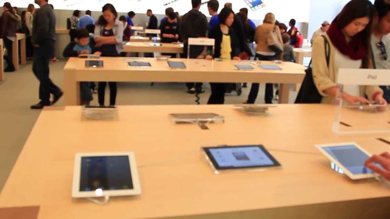 Apple Store Rundle Place Opening YouTube Apple Store Rundle Place Opening YouTube