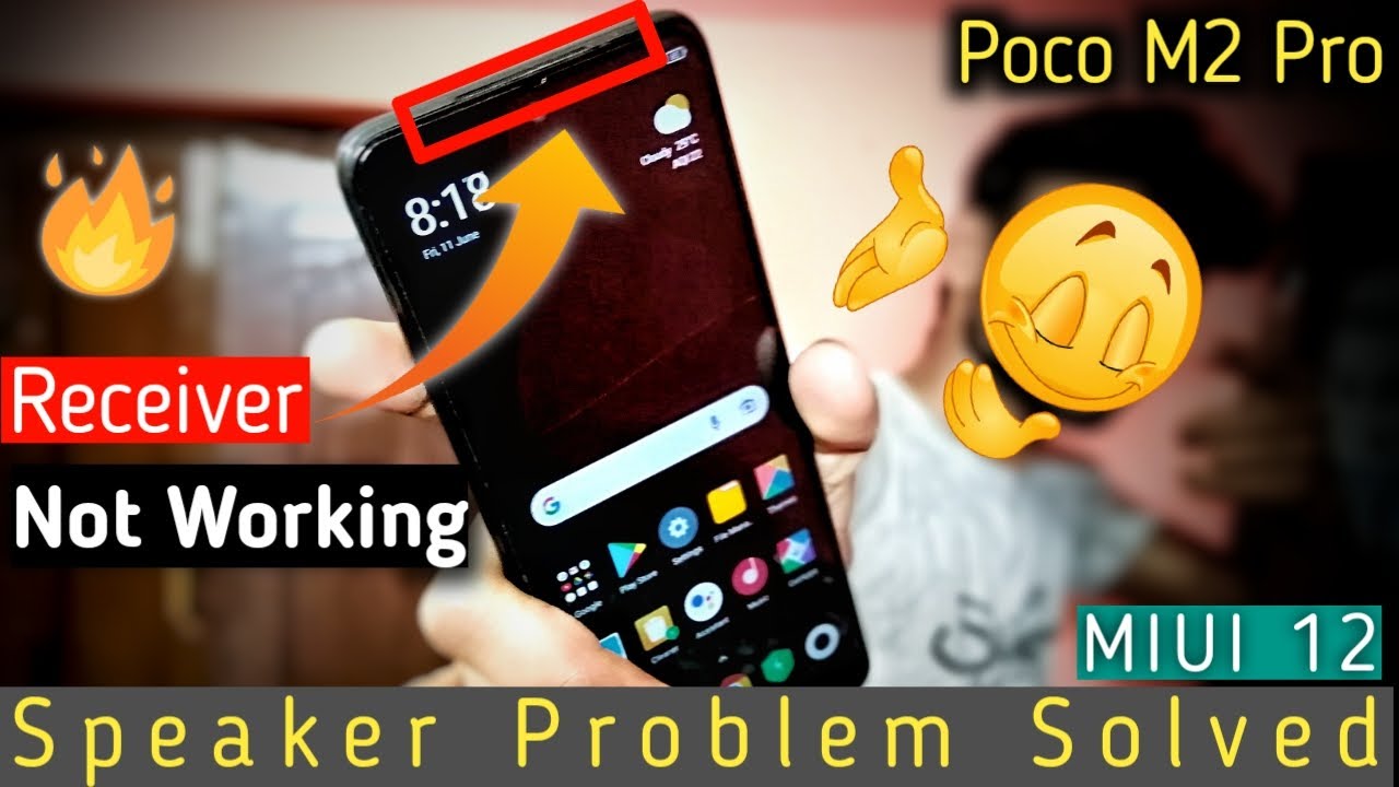 Poco M2 Pro Ear Speaker Problem Solved 🔥| Receiver Not Working | MIUI 12