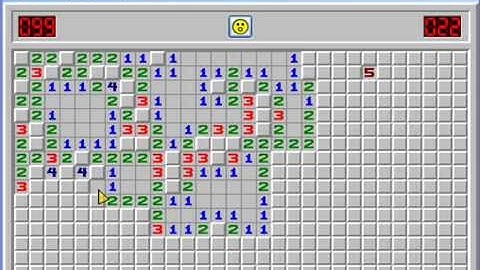 DMC-Westside playing minesweeper (no flags)