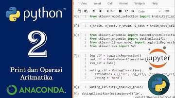 Basic Python: 2. Print dan Operasi Aritmatika Dasar