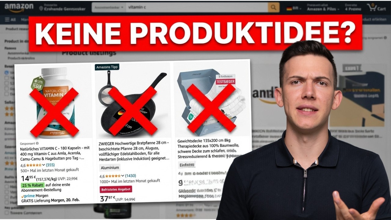 Darum findest du kein Produkt... (Amazon FBA)