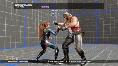 DEAD OR ALIVE 6 Demo - BASS Command Training