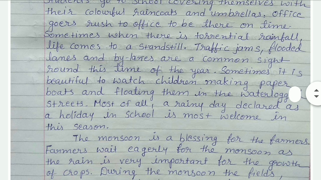 essay on monsoon for class 10 with quotations