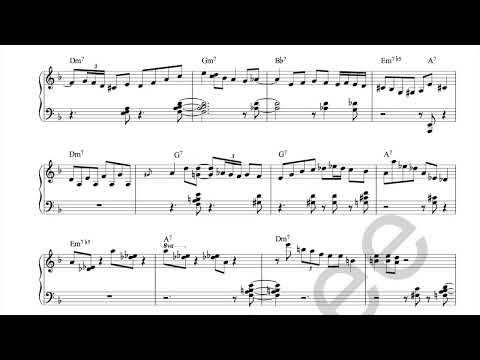 Beautiful Love (transcription) - Kenny Barron
