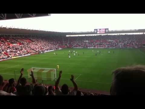 Adam Lallana chant vs Tranmere