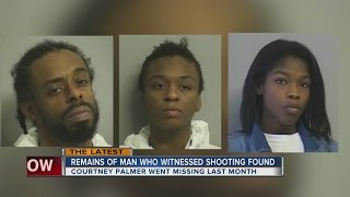 Possible remains of missing witness found