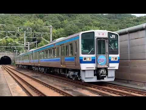 1日限定】懐かしの213系快速マリンライナー 岡オカC-05編成 木見