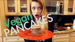 Vegan PANCAKES! Only 3 ingredients