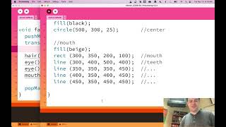 Unit 4 Lesson 2: pushMatrix(), popMatrix(), and translate()