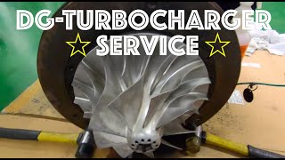 D/G Turbocharger Service. Step by Step instructions video. Dismantling and Assembly of ABB Turbo