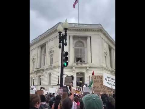 Вашингтон. В Капитолий прорвались протестующие #вашингтон #израиль #сша #хамас #газа #терроризм