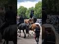 Troopers heading back to the barracks after their Trooping the Colour rehearsal! #goviral