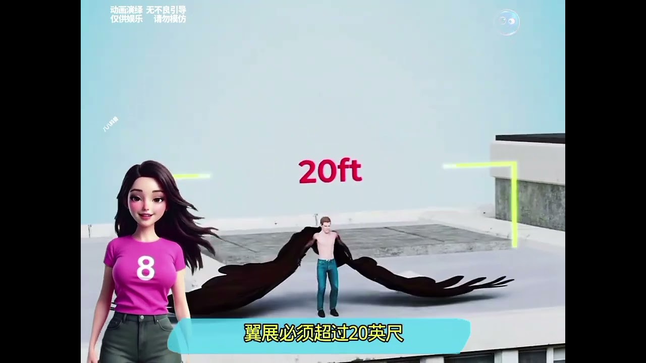 Can a person fly like a bird