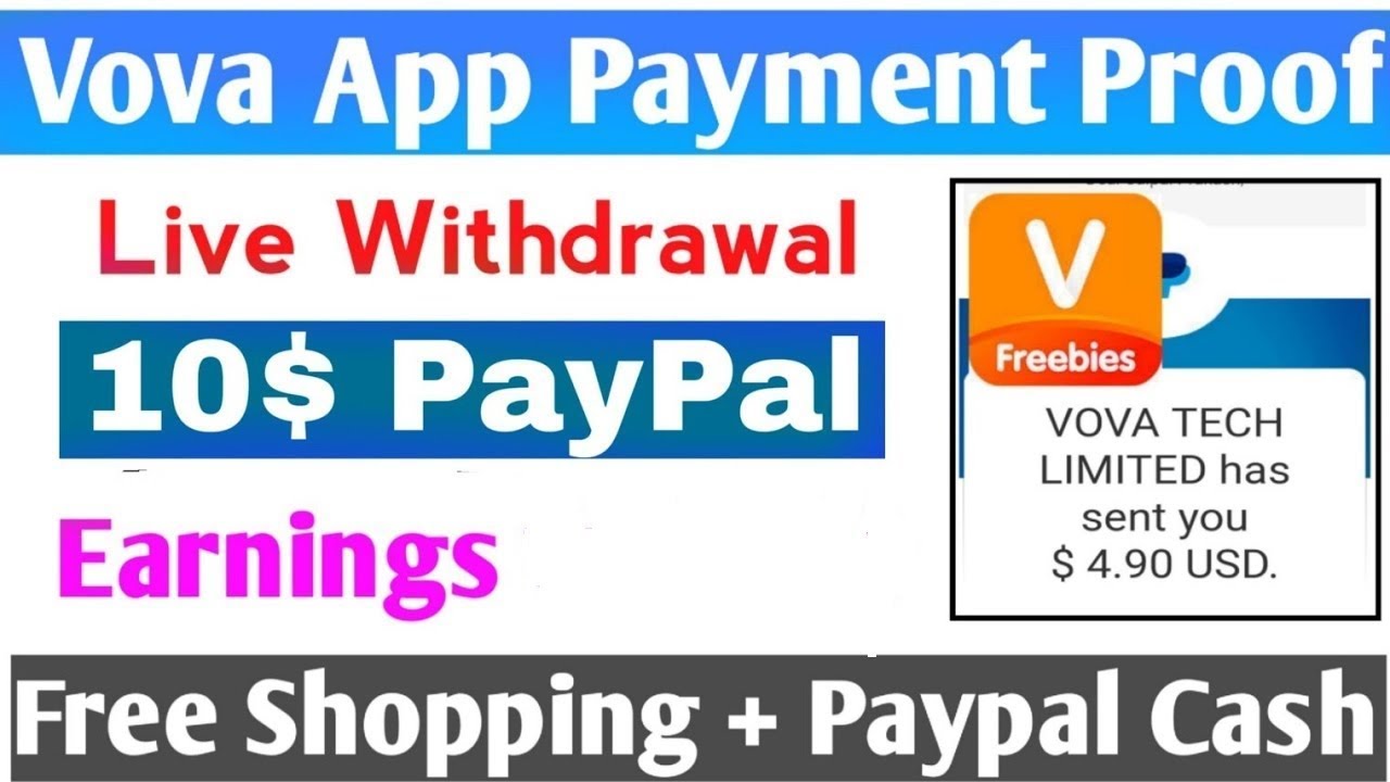 Vova App Payment Proof 🔥| I Made $50 Using Vova App | Joining- $2 | Refer -$0.5 | Best Earning App