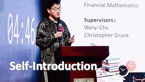 A Brief Self-Introduction Video (CS124)