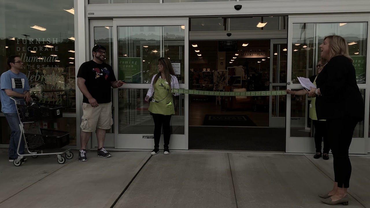 Watchung Cuts the Ribbon on Homesense YouTube