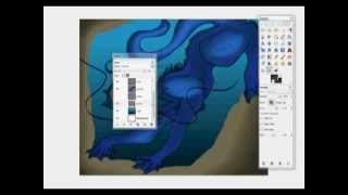 Water Dragon Speedpaint