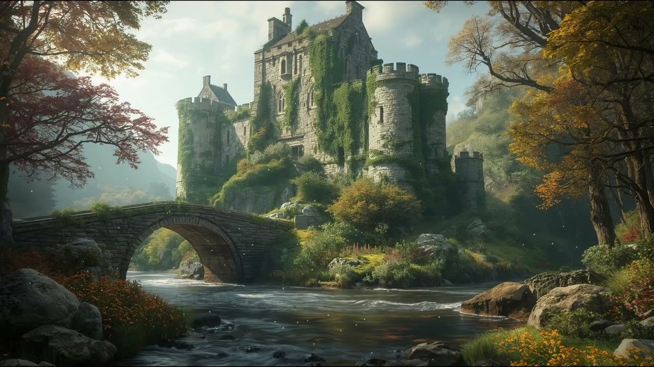 Enchanted Forest Keep (4 hours) | Instrumental Celtic Music