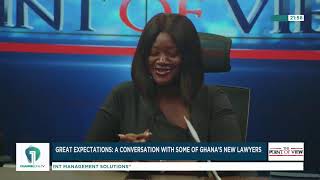 Channel One TV LIVE! The Point Of View: The Law School Journey
