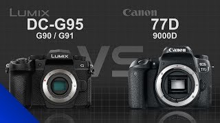 Panasonic Lumix Dc-G95 G90 G91 Vs Canon Eos 77D 9000D