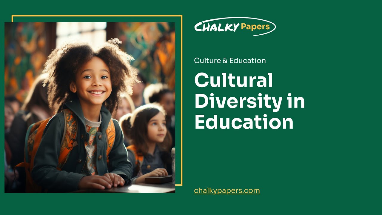 Cultural Diversity in Education - Essay Example - YouTube