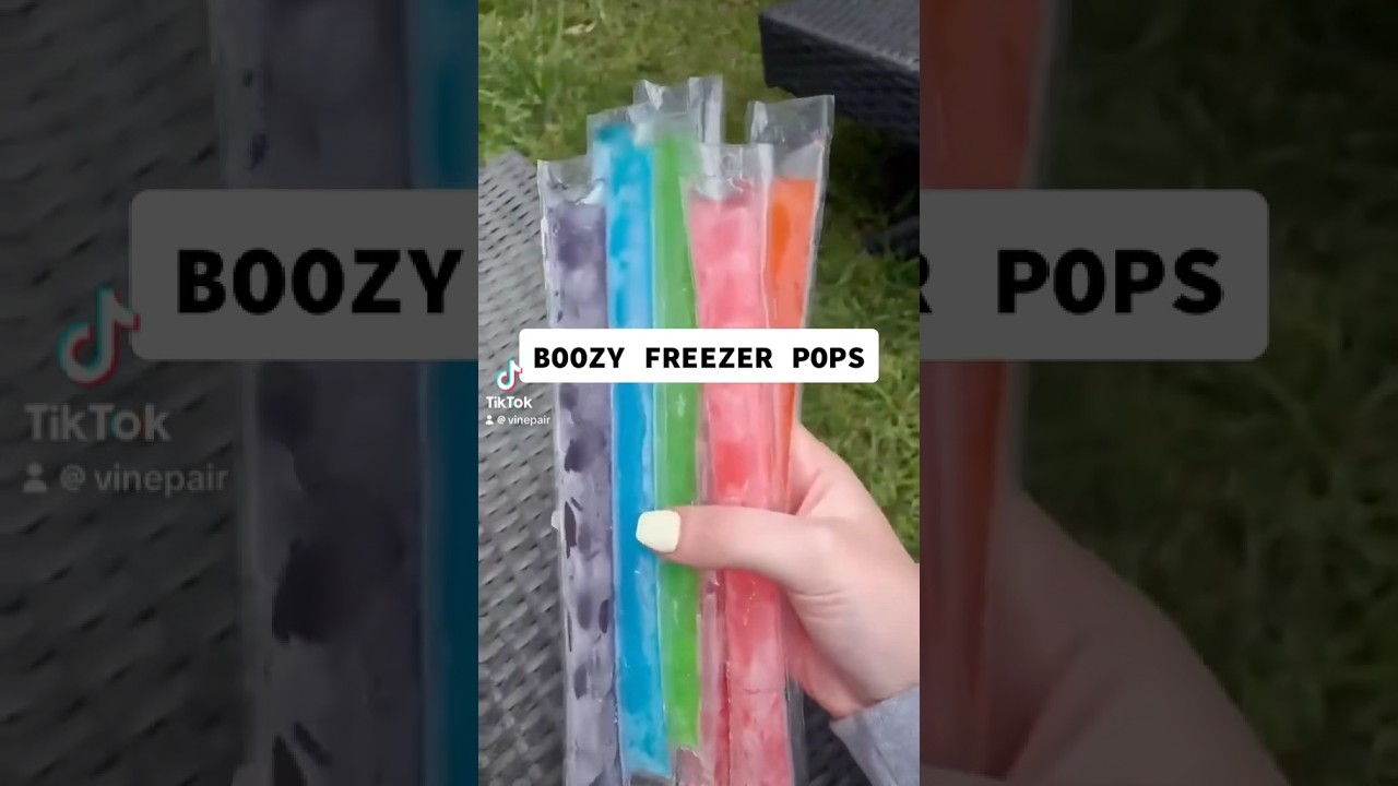 Boozy Freezer Pops recipe 🍧 