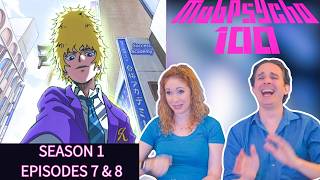 150% Hair! | Mob Psycho 100 Reaction 1x7 & 1x8 | DUB