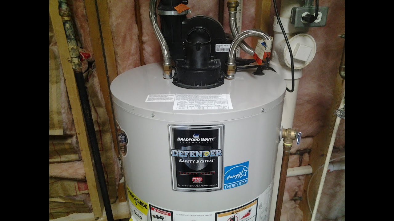 Bradford Vent Water Heater