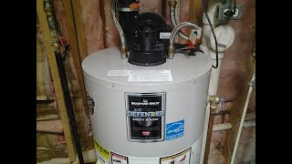 BRADFORD WHITE POWER VENT WATER HEATER REPAIRS u0026 REPLACEMENT - YouTube